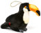 Uni-Toys - Riesentukan - 13 cm (Höhe) - Plüsch-Vogel, Tukan - Plüschtier, Kuscheltier