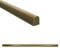 Questech Decor Tile Trim, 1/2 X 12 Inch Soho Pencil Tile Trim, Decorative Tile Edge Trim, Decorative Shower Tile Border, Kitchen Backsplash Tile Trim, Gold, 12 Pack