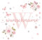 Little Deco Wandtattoo Rosen & Wunschname I Wandbild 100 x 47 cm (BxH) I Kinderzimmer Babyzimmer Wandaufkleber Mädchenzimmer Blumen Wandsticker Aufkleber DL747