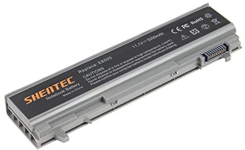 Shentec PT434 W1193 Akku für Dell E6410 E6400 E6500 E6510 Precision M4500 M6400 M2400 M4400 4M529 MP303 PT650 MP490 312-0749 312-0748 312-0754 11.1V 5200mAh