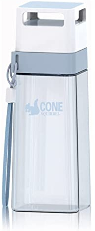 Ryakos Sport Bottle Water Bottles Magic Cube Design Drink Bottle 500ml Capacity Transparent Protable Outdoor Camping Sports Water Bottles Gym Water Bottle Sport Bottle With Straw