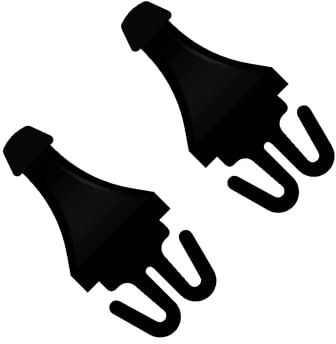 2 x HARRY INDUSTRIES BinClips Plug-in Striker Pin Compatible with Newer Style Brabantia bin lid/Trash can lid with Rectangular Slot in Rim.