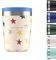Chilly's Original Tasse à Café - Tasses de Voyage Réutilisables avec Couvercle - Pour Boissons Froides/Chaudes - Tasse Isotherme à Double Paroi Isolée Sous Vide - 340ml - Polka Stars