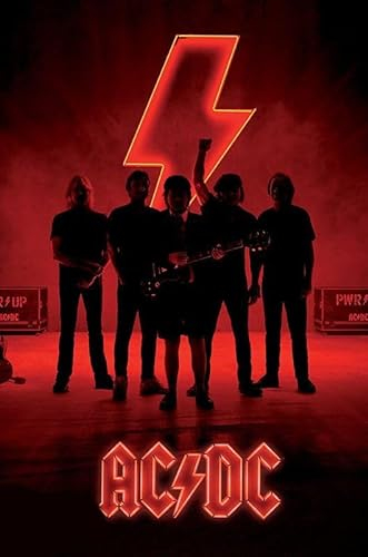 Laminiertes AC/DC-Poster PWR UP Maxi Poster