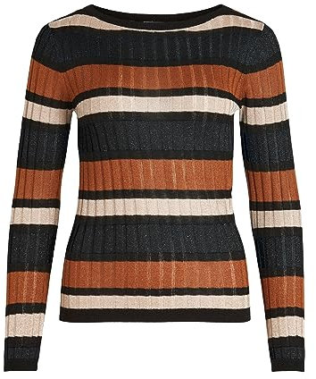 Vila Female Strickoberteil Glitzer