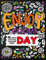 ENJOY EVERY DAY / 2024 Monthly Coloring Calendar: 12 Month with Motivational Positive Quotes