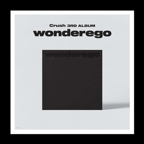 KPOP Crush Wonderego 3rd Album 2CD+68p PhotoBook+28p Lyric Book+1p Polaroid Card+1p Postcard+1p Folded Poster on Pack+Tracking Sealed