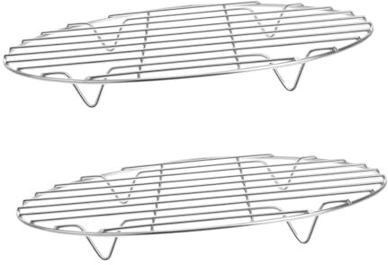 BESPORTBLE Grillrost-zubehör-Set Rund Edelstahl Grillständer Werkzeuge für Den Außenbereich
