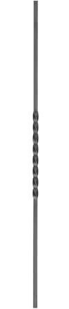 shivler Zaunelemente Gartentor Metallzaun Zäune Zaundekoration Zaunpfosten Balkonverkleidung Set Verschiedene Muster (950mm - 05.045/10 Stück)
