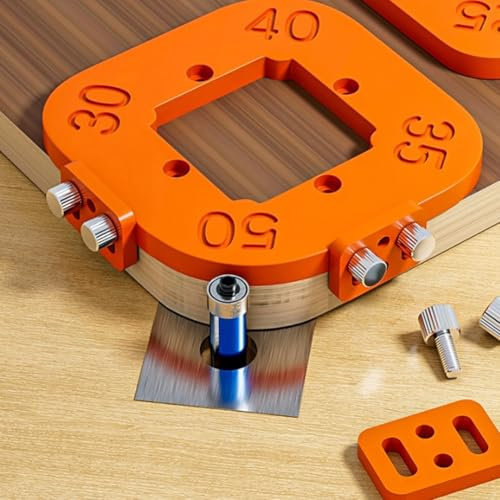 Router per la lavorazione del legno Modelli di raggio d'angolo Jig Arc Angolo Modello Strumento (B)