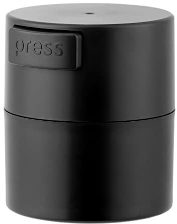 2.8 inch Black Portable Eyelash Glue Container,Eyelash Extensions Adhesive Jar Container for False Eyelash Extension,Makeup