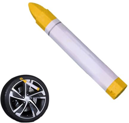 manhegari Reifenmarker 3 Stück Reifenkreide Reifenmarkierung Markierkreide Wasserfeste Reifenpflege Tragbare Autoreifen-Graffiti-Markierungsstifte Ölbasierte Kfz-Reifen-Lackierungswerkzeuge