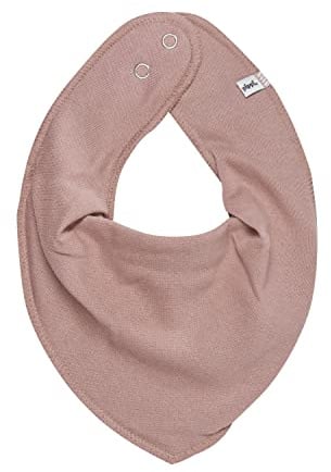 Pippi Babywear Halstuch Lätzchen Dreieckstuch Biobaumwolle uni (new rose)