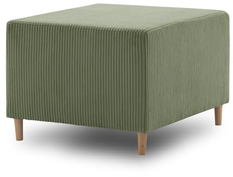 Mebligo SITZPOUF FIREZE, Cord - Grün