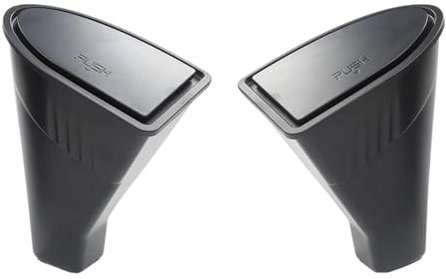 ZBIianxer Lot de 2 poubelles de porte avant de voiture - Organisateurs de rangement pour modèle 2023-2024 - Accessoires de voiture