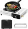 Brûleur de cuisson extérieur pour randonnée facile à utiliser - Réchaud de camping portable, gril de bougie résistant à la chaleur pour terrasse, sac cousin, extérieur et feu de camp Système de