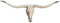 Yebutt Long Horn Bison Bull Skull Wall Decor Environmental Friendly Resin Skull Sculpture Wall Hanging Handmade Farmhouse Decor Wall Sculpture