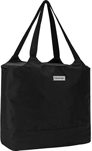 anndora Einkaufstasche 22 Liter plus Kühltasche 18 Liter - separat verwendbar - schwarz