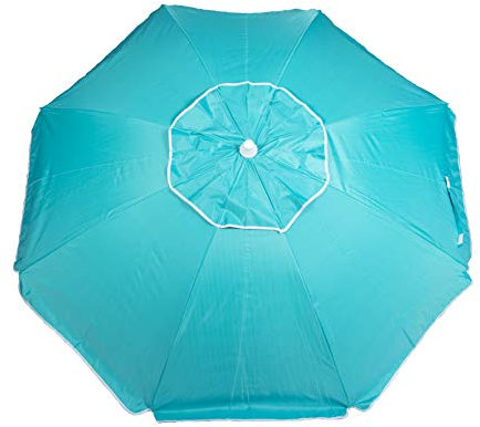 CREVICOSTA QUALITY MARK MARCAS DE CALIDAD - Sombrilla 180 Acero TINDADO con Espiral (Turquesa)