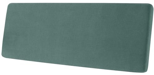 SYLC Sofa Sitzkissenbezug, Sofa Sitzkissenbezug Stretch, Elastischer Kissenbezüge, Husse Überzug Bezug Für Sofa Sitzkissen, rutschfest Stoff Tartan (Grün,3-Sitzer)