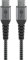 Goobay 49301 Cavo di Ricarica Rapida USB C 60W 20V / Tessuto Estremamente Robusto / USB C 480 Mbits / Grigio / 0,5m