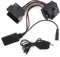 Aramox Auto-Bluetooth-Modul, 12Pin Bluetooth 5.0 AUX Audio Adapter mit Mikrofon 59,1 Zoll Kabelauto Bluetooth Modul Passend für CD30 CDC40 CD70