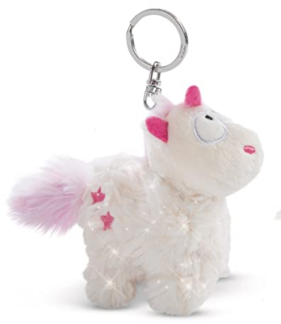 NICI Schlüsselanhänger Einhorn Theodor im Schneeanzug 10cm Green