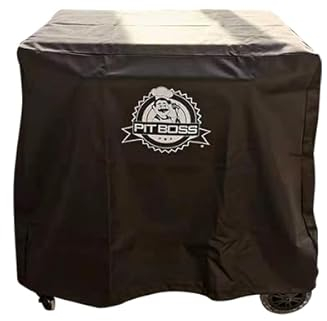 Pit Boss Ultimate Plancha 3 Brenner Abdeckung (vollständige Abdeckung, mit Kordelzug, aus Polyester, Grillzubehör) 32132
