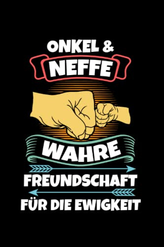 Onkel & Neffe Die besten Komplizen: Onkel & Neffe & Familie Notizbuch 6' x 9' Onkel Nichten Geschenk