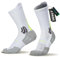 BRISIRA 3 Paar Bambus Kompressionssocken Herren&Damen,Kompressionsstrümpfe mit Fersenpolster, Anti-Blasen-Socken,Laufsocken,Wandersocken mit Belüftungsnetz und Fußgewölbeunterstützung, Größe 35-51