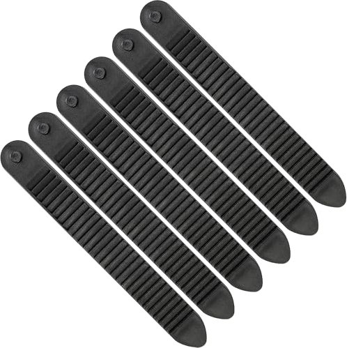Shupakul Snowboard Leitergurt Bindung 18,5 cm x 2,4 cm Snowboard Bindung Riemen Ersatz Snowboard Knöchel Leiter Gurt Bindung für Ski Strap-in Bindung Zubehör 6 Stück