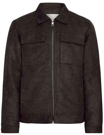 !Solid SDVamos Herren Lederjacke Bikerjacke Echtleder