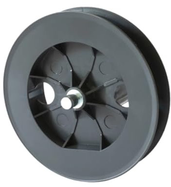 IdeaGenesis - Disque de volet roulant avec tenon pour rubans de 22 mm | Poulie de volet roulant pour axes 60 mm | Disque avec tenon métallique | Pièces de rechange et pièces de rechange (ruban 22 mm