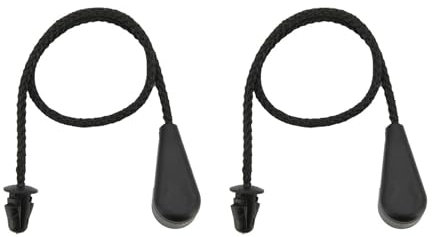 Cuerda Maletero Coche Par para Renault para Megane Clio para Laguna MK1 MK2 MK3 1 2 3 Hatchba Bandeja para Estante Paquete Cubierta De Lona Interior Clips De Correa De Elevación