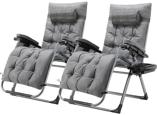TLGREEN Sonnenliege Klappbar 2er Set