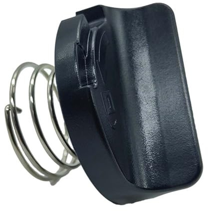 Electric Scooter Battery Cover, Replacement Battery Compartment Lid for HX X7, Plastic & Metal Housing Accessory, Black