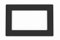 Double Light Switch Socket Coloured Acrylic Surround Finger Plate - Huge Colour Choice (Black)