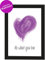 PICSonPAPER Poster DIN A4 DO What You Love, gerahmt mit schwarzem Bilderrahmen, Geschenk, Geschenkidee, Geburtstagsgeschenk, Poster mit Rahmen (do What)