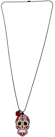 Totenkopf Halskette Totenkopf Tag der Toten