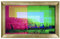 Customized Bezel Compatible for Samsung The Frame TV (New York Gold Black, 55 inch)