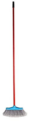 Denox DEN404 Cepillo de Barrer con Palo, Azul, 330x70x1500 mm