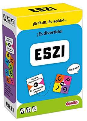 Ludilo - Eszi | Juegos Niños 8 Años O Más | Juego Cartas Niños Y Adultos | Juegos Educativos 8 Años O Más | Juego De Viaje para Niños O Adultos