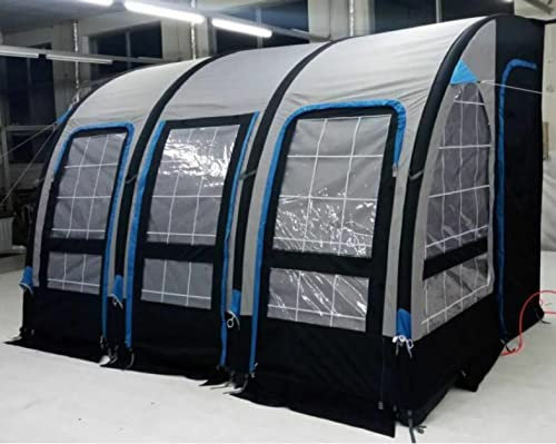 AIR TIGHT Inflatable Caravan RV Camper Awning Canopy Camping Tent NEW (Size: 13x8x8ft.)