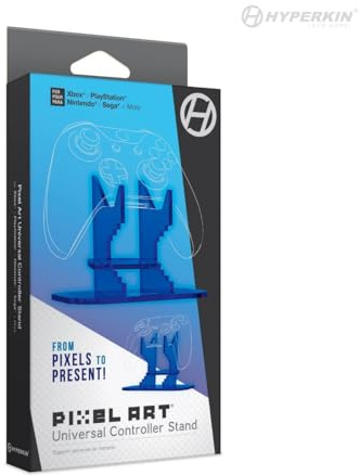 Pixel Art Universal-Controller-Ständer für Xbox / Playstation / Nintendo Switch / mehr, Blau Hyperkin