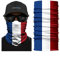 ShopINess Cache-Cou/Foulard Multifonctions Unisexe Style Drapeau Coupe du Monde de Football (France)