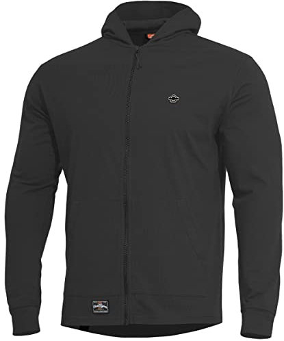 Pentagon Herren Agis Ring Spun Pullover Schwarz Größe XL