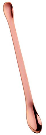 misppro Cucchiaio in acciaio inox per mescolare caffè, cocktail, dessert, frullati, frullati, frullati, succo, tè, bevande, rosa