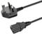 3 pin Power Cable Replacement for Fender Mustang I V2 Amp LT-25 GT-40 AMP Amplifier Guitar UK AC Power Cord Lead Plug