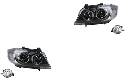 Johns, Scheinwerfer Satz Xenon passend für BMW 3er E90 E91 01/2005-08/08 D1S H7 +Nebel