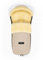 WERNER CHRIST BABY, Lammfell-Fußsack LADIS – für kleine Reisebuggys (Kinder ab 6 bis 36 Monate), aus medizinischem Lammfell, in beige (Cloud)